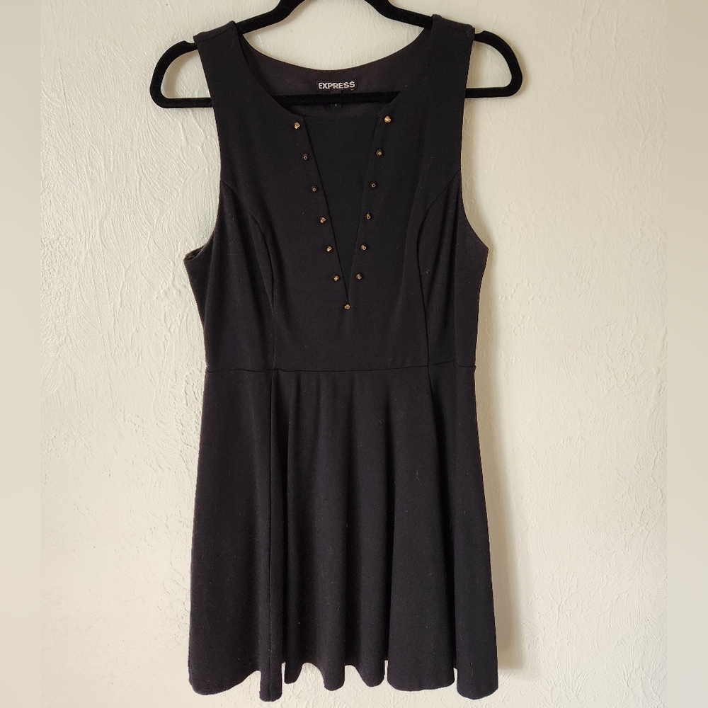 Express Black Dress L